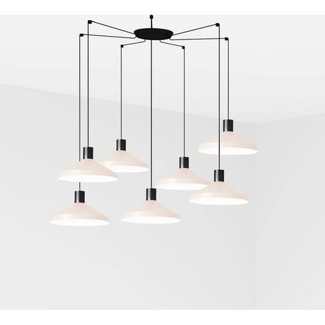 Faro KOMBO - Plafonnier Cluster Beige, E27 (1/2)