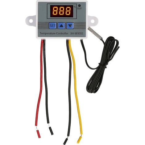 Elektronischer Thermostat mit LED-Anzeige, Temperaturregelungsmodul und Regelschalter