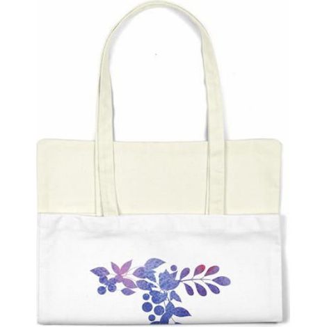 Sac Shopping Coton - Tote Bag Réutilisable 70 x 34 cm Porté Épaule - Sac Courses Écologique - 1 Pièce (1/4)