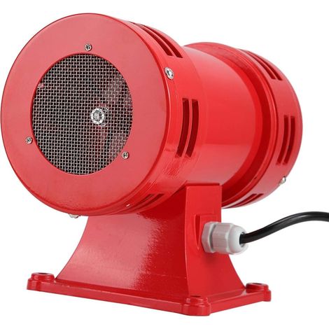 Sirène entraînée par moteur électrique 150DB, sonnerie continue de klaxon d'alarme de sécurité de l'industrie - fonctionnement plus de 40 minutes(220-240V) (1/5)