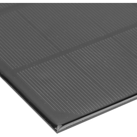 6V 4,5W Epoxidharz-Solarpanel + 200cm rotes und schwarzes Kabel (1/5)