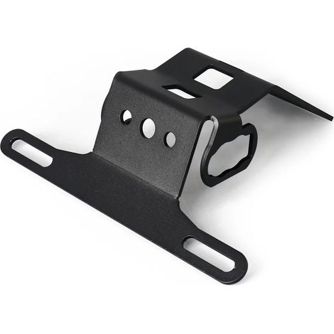 Support de plaque d'immatriculation pour moto, support de plaque d'immatriculation en acier au carbone dédié Ninja 1100SX, modèle 2024-2025, pièce de modification simple.