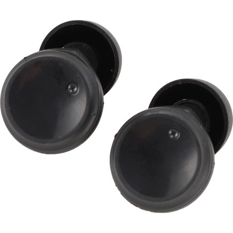 Bouchons d'oreilles antibruit, 3 niveaux de volume, réglables et réutilisables, pour une protection auditive optimale pendant le sommeil, protection contre le bruit, noirs (1/5)