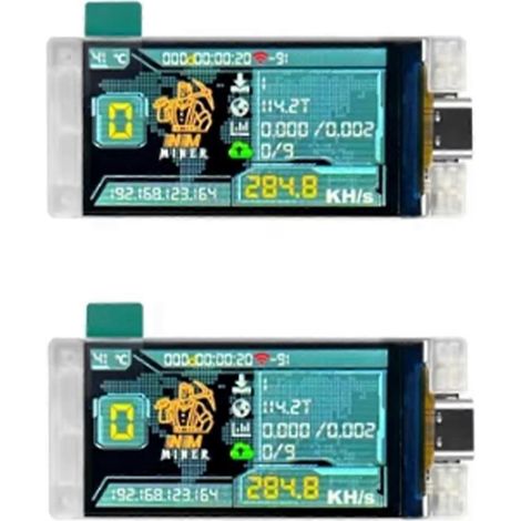 kits NerdMiner 285KH/s BTC Solo Miner avec WiFi et faible consommation (1/5)
