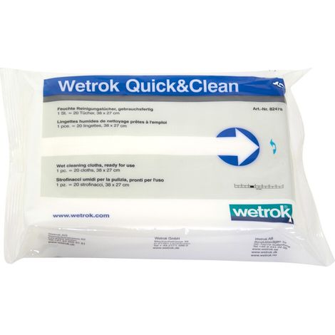 Wetrok Quick & Clean 20 Oberflächentücher Einwegtücher Reinigungstücher 82478