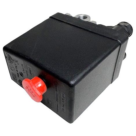 Nema Druckschalter 500V inkl. Entlastungsventil und 4 Anschlussgewinde (1/5)