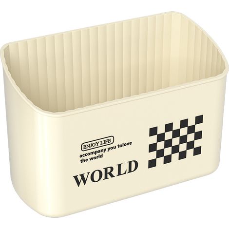 Magnetische Aufbewahrungsbox zur Wandmontage an der Kühlschrankseite, Aufbewahrungskorb für die Küche, Aufbewahrungsbox ohne Bohren (mittlere Größe)