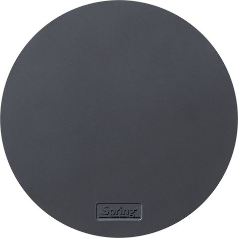 Tapis de protection pour plaque à induction  Lot de 2  Ø 18 cm  Tapis en silicone  Résistant à la chaleur jusqu'à 300 °C  Antidérapant  Convient uniquement pour (1/2)