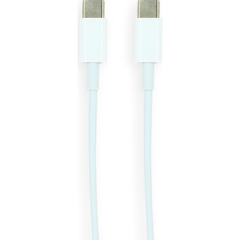 Cordon USB-C/USB-C 1 Mètre Blanc (1/4)