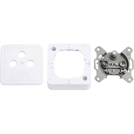 Prise d'antenne LogiLink CA1003 impédance 75 ohms 5-2400 MHz (1/4)