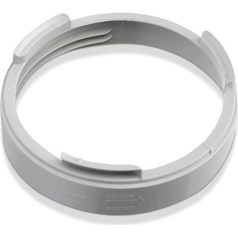 Coupleur de tuyau d'échappement climatiseur 15 cm – Adaptateur fenêtre ronde – PVC robuste – Installation facile et durable (1/5)