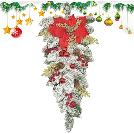 de Nol Artificielles en Forme de GuirlandeDcorations DHiver (1/5)