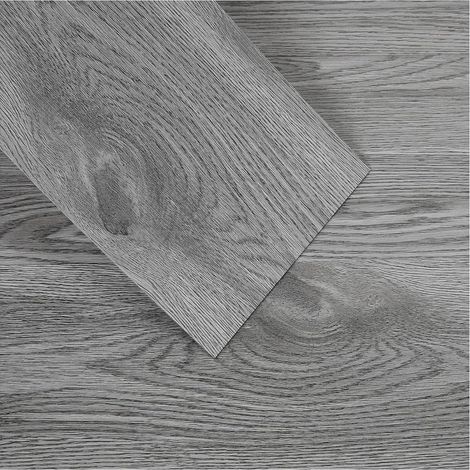 Lot de 36 Revêtement de sol en PVC autocollant - Dalle PVC Adhesive Sol - 5,01 m² - Sol stratifié-Antidérapant-Imperméable - Découpable-91,5 cm x 15,2 cm - Épaisseur : 2 mm (1/5)