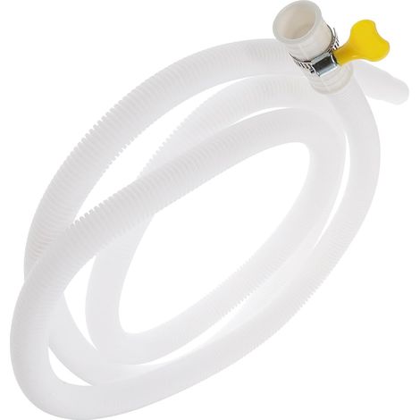 Tuyau flexible universel pour climatiseur - Tuyau de vidange d'eau - Systèmes de pompe à chaleur - Tuyau de vidange à condensat pour machine à laver semi-automatique - Machine à laver