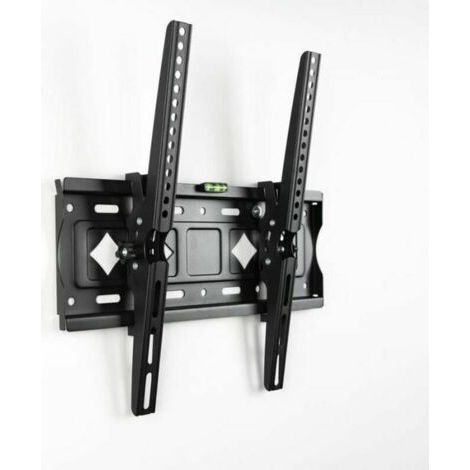 [JAMAIS UTILISÉ]Support mural pour TV 26-65” support TV d'inclinaison réglable à 15° support intégré pour téléviseur LED Cisea (1/4)