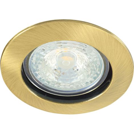 FIXO -12 Encastré GU5,3 rond fixe bronze Lpe non incl. 4884