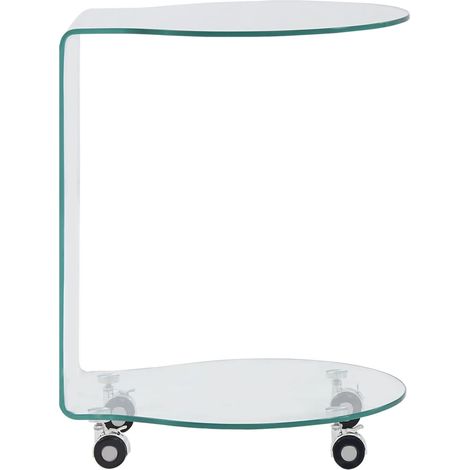 Maison Exclusive - Tavolino da Salotto 45x40x58 cm in Vetro Temperato