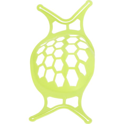 Cadre de maintien pour masque buccal réutilisable et lavable - Accessoire de support respiratoire vert (1/5)