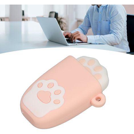 Clé USB 2.0 en Forme de Patte de Chat, Style Cartoon Antichoc Portable 64 Go Rose Compatible Windows et Mac OS X