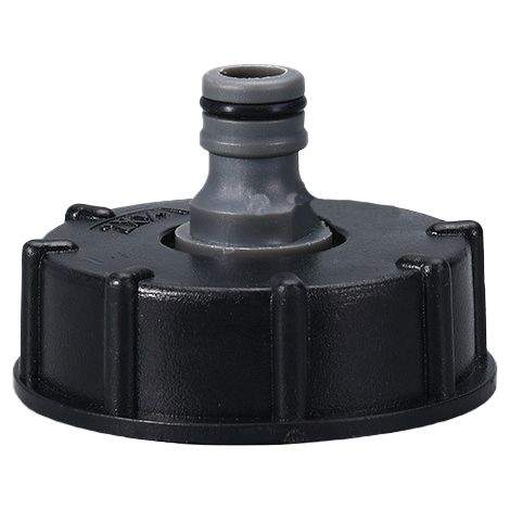 Adattatore per serbatoio IBC in plastica – attacco per tubo flessibile da 1/2" (1/4)