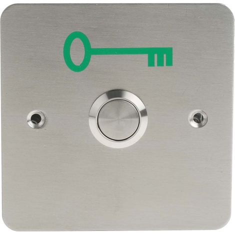 Rs Pro – Bouton d'arrêt d'urgence composable – Acier inoxydable – Forme ronde – Courant nominal 2A – Dimensions 85mm x 85mm (1/3)