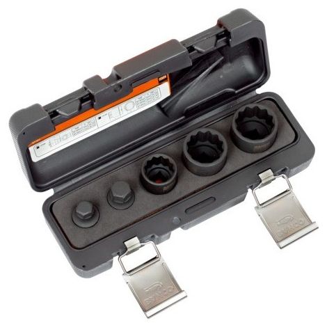 BAHCO - Coffret de douilles à chocs 1/2" et embouts
