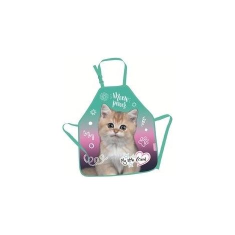 Il mio piccolo amico, grembiule da gattino soffice