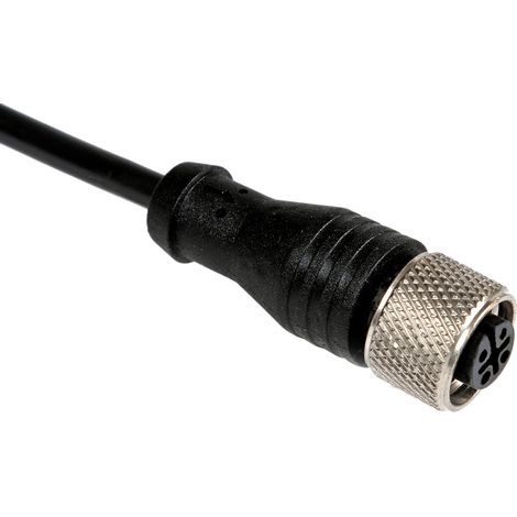 Cordon RS PRO 4 conducteurs , M12 Femelle, 2m ( Prix pour 1 )
