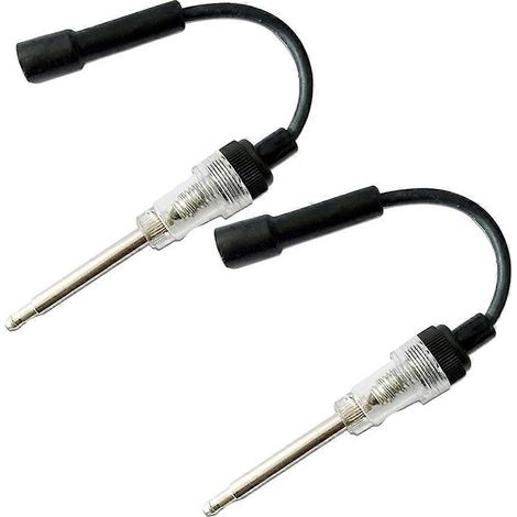 Testeur d'allumage moteur en ligne (2 pièces) à deux trous, détecteur de diagnostic, test du système d'allumage de la bobine-261cm