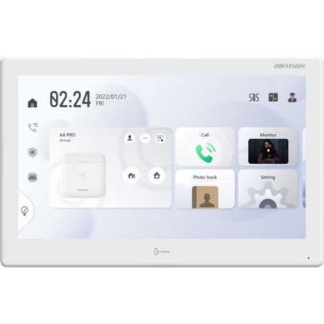 Hikvision All-in-one 10 Indoor Station Intercom Ip PoE DS-KH9510-WTE1(B)