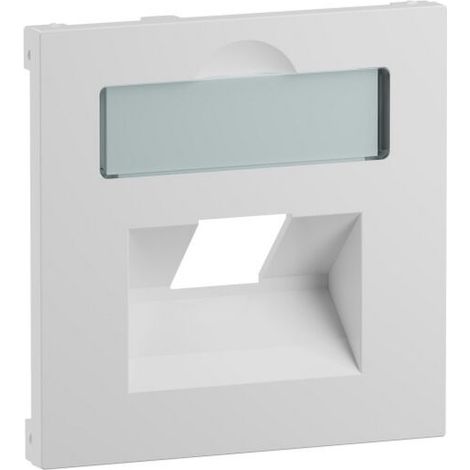Legrand Abdeckung SEANO 1x RJ45 f.Datendosen ultraws