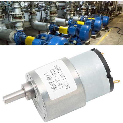 GB37-520 Gleichstrom-Getriebemotor, 12 V Gleichstrom, 7 U/min (1/5)