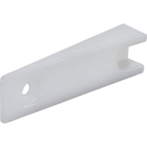 Helm 355 Andrückstücke (Schiebetürbeschlag) 110x30x20mm Kunststoff weiß (1/3)