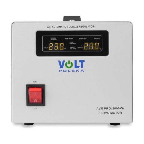 Volt Polska AVR PRO 2000VA - Regolatore di tensione con protezione, 230V