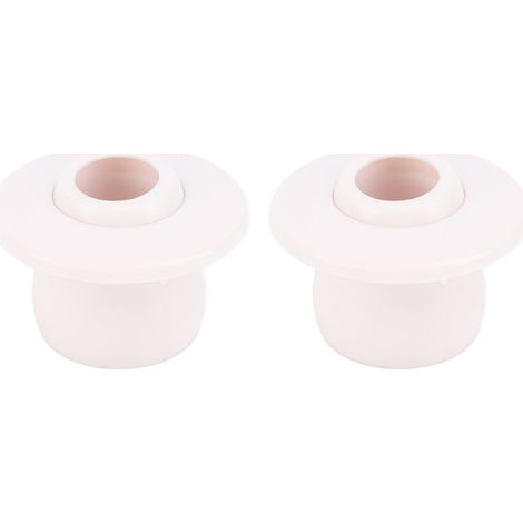 2 Raccords Jet Spa PVC Diamètre 20mm – Buse Globe Oculaire pour Piscine Jacuzzi Tuyau 40mm, Sortie Eau Directionnelle et Confortable (1/5)