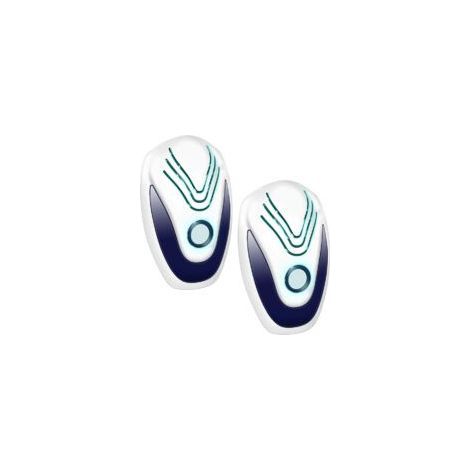 Ultraschall-Insektenabwehrgerät, elektrisches Schädlingsbekämpfungsmittel, Ultraschallabwehrmittel gegen Mäuse, Nagetiere, Mücken und Kakerlaken (marineblau) (1/5)