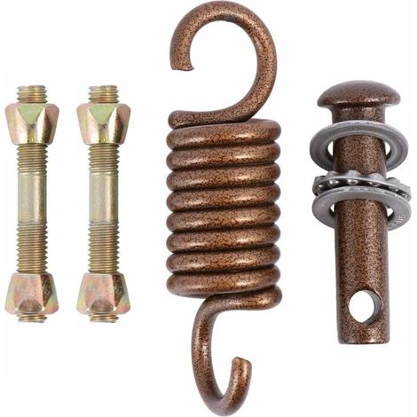 Juego de silla de hamaca doble de alta resistencia, juego de hamaca de aleación, piezas de Hardware de suspensión de asiento oscilante, gancho de resorte, accesorios para silla colgante de Patio (1/3)