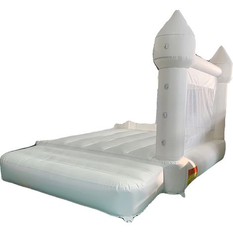 Castello gonfiabile, in resistente nylon, certificato CE, 4x3x2,6 m (1/2)