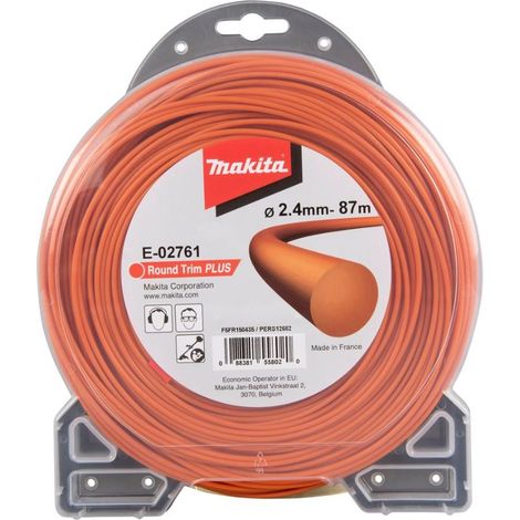 Fil de coupe Makita 2 4 mm/87 m circulaire