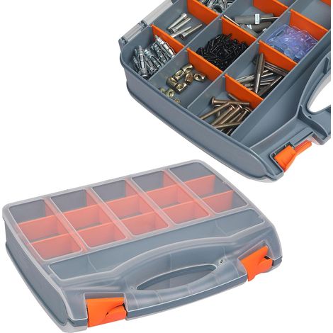 Organisateur d'outils double face sourcing map 12,2 po x 10,2 3 Boîte de rangement pour (1/5)