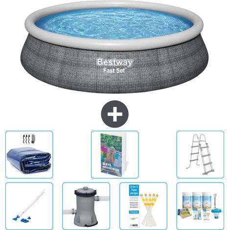 Bestway Piscina Bestway Fast Set Rotonda - 457x107 cm - 8-pezzi  S484