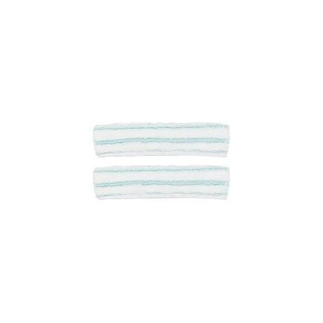 Juego de 2 almohadillas de limpieza de microfibra polar compatibles con limpiacristales para Leifheit M 51164 (1/5)