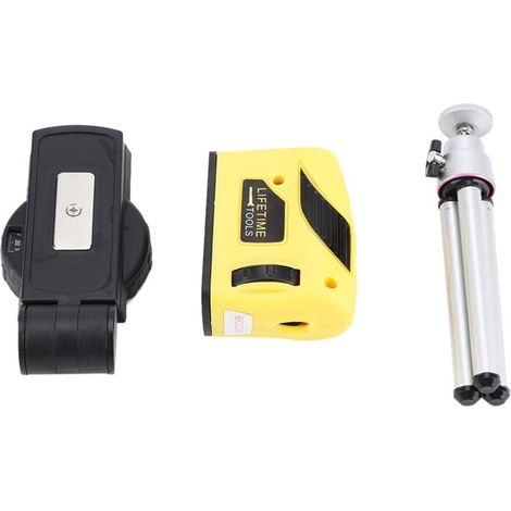 Niveau Laser Esprit Point/Ligne/Croix Horizontal Vertical Ajustement Outil avec Trépied Stand (1/4)