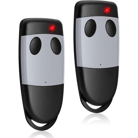 Télécommande Garage pour S449, Lot de 2 Bips Portail 433,92MHz Rolling Code (1/5)
