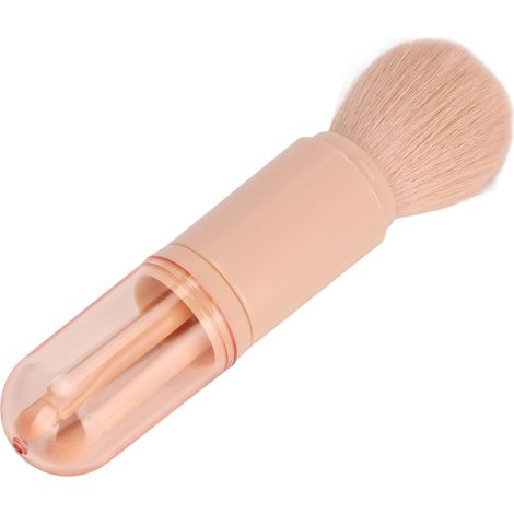 Set de 4 Pinceaux de Maquillage Extensibles et Portables pour Fard à Paupières, Poudre et Blush (1/5)