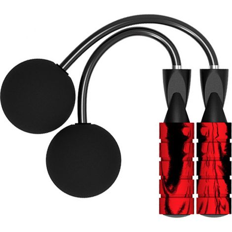 Corde à sauter sans fil, pour le fitness en intérieur et en extérieur, corde à sauter ajustable pour femmes et hommes (1/5)