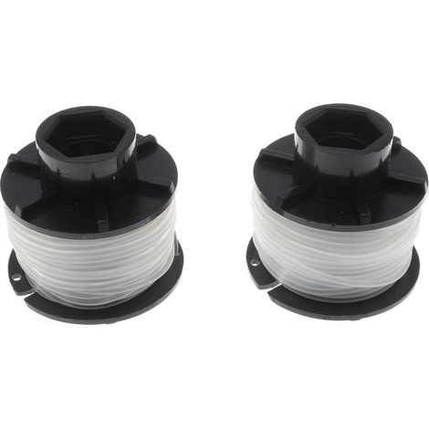Lot de 2 bobineaux adaptables coupe bordure BLACK & DECKER remplace A6053
