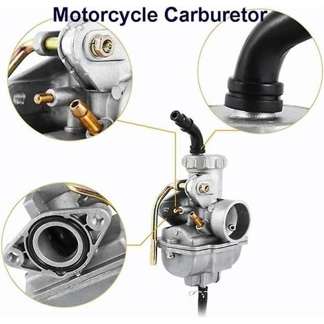 VURAHOME - Carburateur Carb Pz20 50cc 70cc 90cc 110cc 125cc 135 Atv Quad Go Kart Sunl Taotao (1/4)