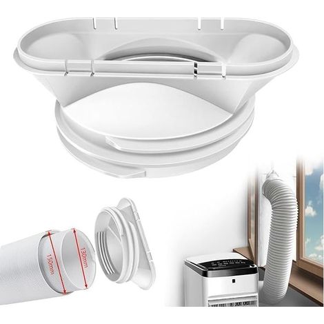 Portable Tuyau Climatiseur Mobile Allongé Kit D'extension de Tuyau de Ventilation Tuyau Évacuation de Climatiseur pour Climatisation Déshumidificateur Sèche Linge (1/3)