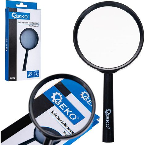 Lente d ingrandimento Geko lupa 10x 88 mm LED (1/3)